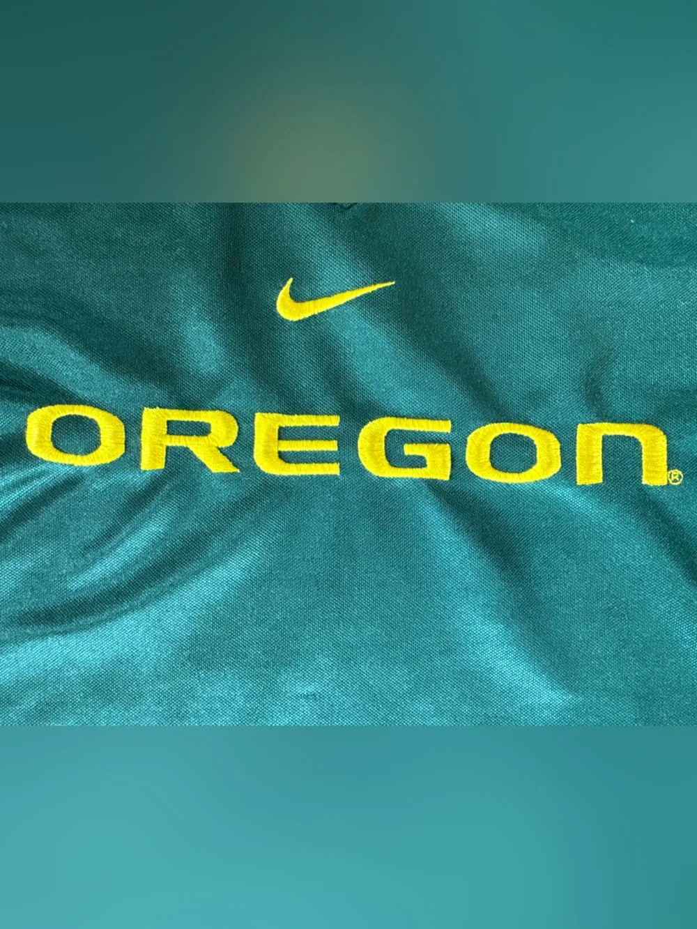 Nike Oregon Ducks Green & Yellow Basketball Jersey Youth Size 7